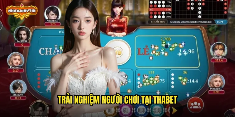 Trải nghiệm người chơi tại Thabet