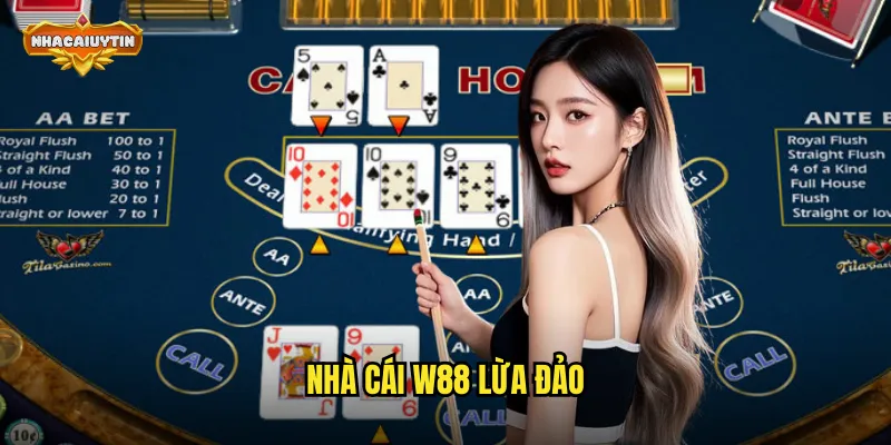 nhà cái W88 lừa đảo