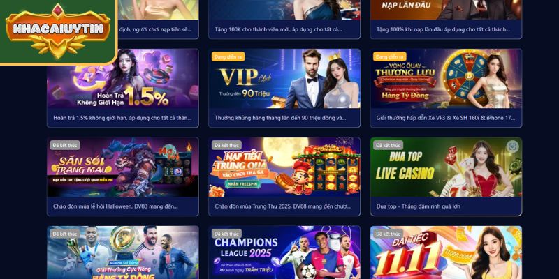 Hoàn trả không giới hạn với giá trị lên đến 1,5% 