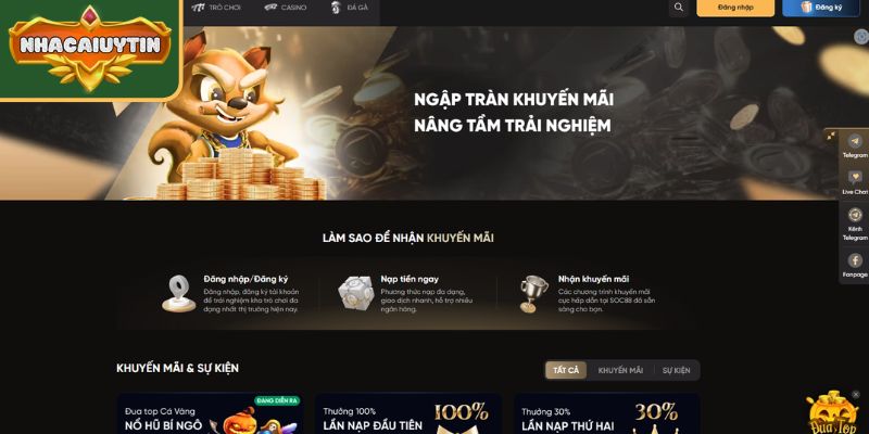 Chương trình khuyến mãi Soc88 nhiều vô kể